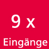 9 Eingänge                                        