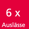 6 Auslässe                                        