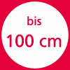 bis 100 cm                                        